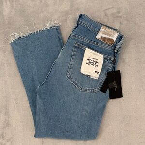 Rag Bone Peyton Mid Rise Ankle Bootcut Jeans Color‎ Benson Womens Size 29 NEW